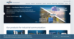 Desktop Screenshot of hms-networks.com